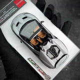[Make Up] 1:43 Lamborghini 2016 Centenario LP770-4 Silver Model Car Resin