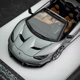 [Make Up] 1:43 Lamborghini 2016 Centenario LP770-4 Silver Model Car Resin