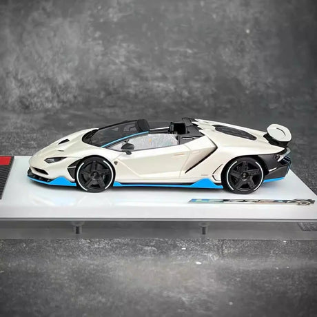 [Make Up] 1:43 Lamborghini 2016 Centenario LP770-4 White Model Car Resin