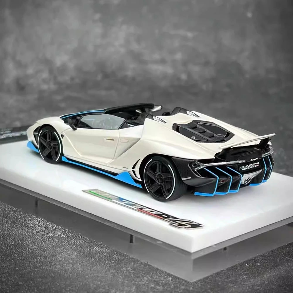 [Make Up] 1:43 Lamborghini 2016 Centenario LP770-4 White Model Car Resin