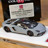 [Make Up] 1:43 Lamborghini 2017 Aventador S Ad Personam Opera Unica grijs modelauto Hars