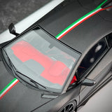 [Make Up] 1:43 Lamborghini 2018 Aventador SVJ noir voiture miniature Resin