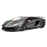 [Make Up] 1:43 Lamborghini 2018 Aventador SVJ noir voiture miniature Resin