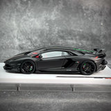 [Make Up] 1:43 Lamborghini 2018 Aventador SVJ noir voiture miniature Resin