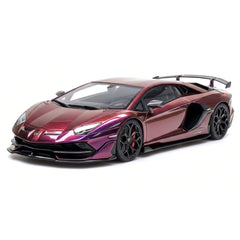 [Make Up] 1:43 Lamborghini 2018 Aventador SVJ Gradient Model Car Resin