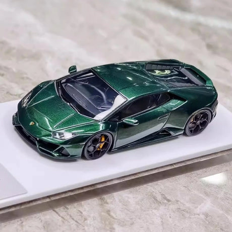 [Make Up] 1:43 Lamborghini 2019 Huracan EVO Green Model Car Resin