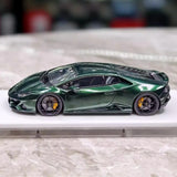 [Make Up] 1:43 Lamborghini 2019 Huracan EVO grön modellbil harts