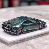 [Make Up] 1:43 Lamborghini 2019 Huracan EVO grön modellbil harts