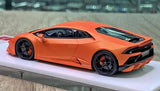 [Make Up] 1:43 Lamborghini 2019 Huracan EVO オレンジ モデルカー レジン