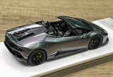 [Make Up] 1:43 Lamborghini 2019 Huracan EVO Spyder grå modellbil harts