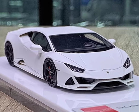 [Make Up] 1:43 Lamborghini 2019 Huracan EVO White Model Car Resin