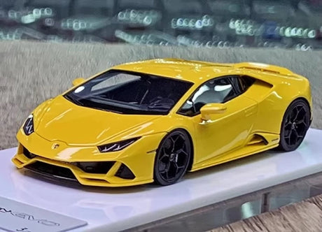 [Make Up] 1:43 Lamborghini 2019 Huracan EVO Yellow Model Car Resin