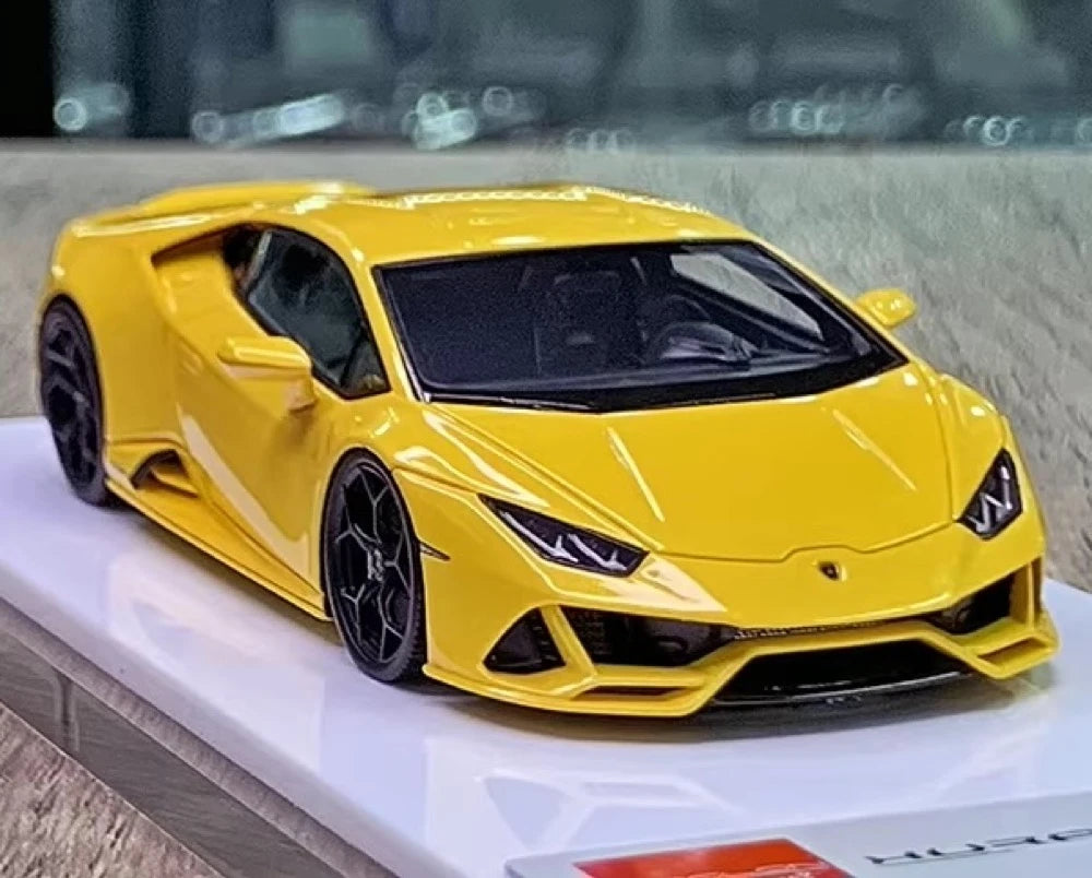 [Make Up] 1:43 Lamborghini 2019 Huracan EVO gul modellbil harts