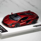 [Make Up] 1:43 Lamborghini 2019 Sian FKP 37 rosso modellino di auto resina