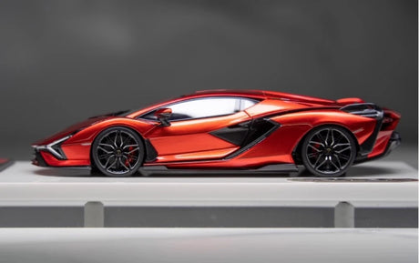 [Make Up] 1:43 Lamborghini 2019 Sian FKP 37 Red Model Car Resin