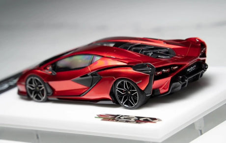 [Make Up] 1:43 Lamborghini 2019 Sian FKP 37 Red Model Car Resin