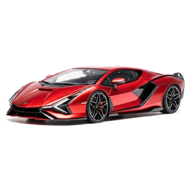 [Make Up] 1:43 Lamborghini 2019 Sian FKP 37 rosso modellino di auto resina