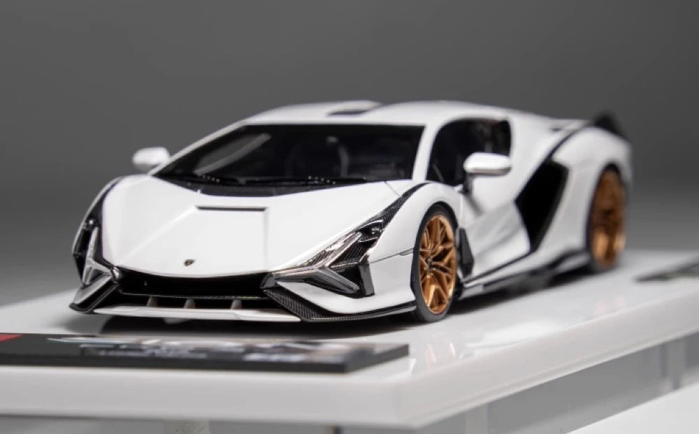 [Make Up] 1:43 Lamborghini 2019 Sian FKP 37 wit modelauto Hars