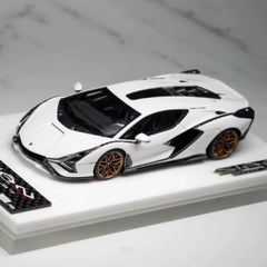 [Make Up] 1:43 Lamborghini 2019 Sian FKP 37 wit modelauto Hars