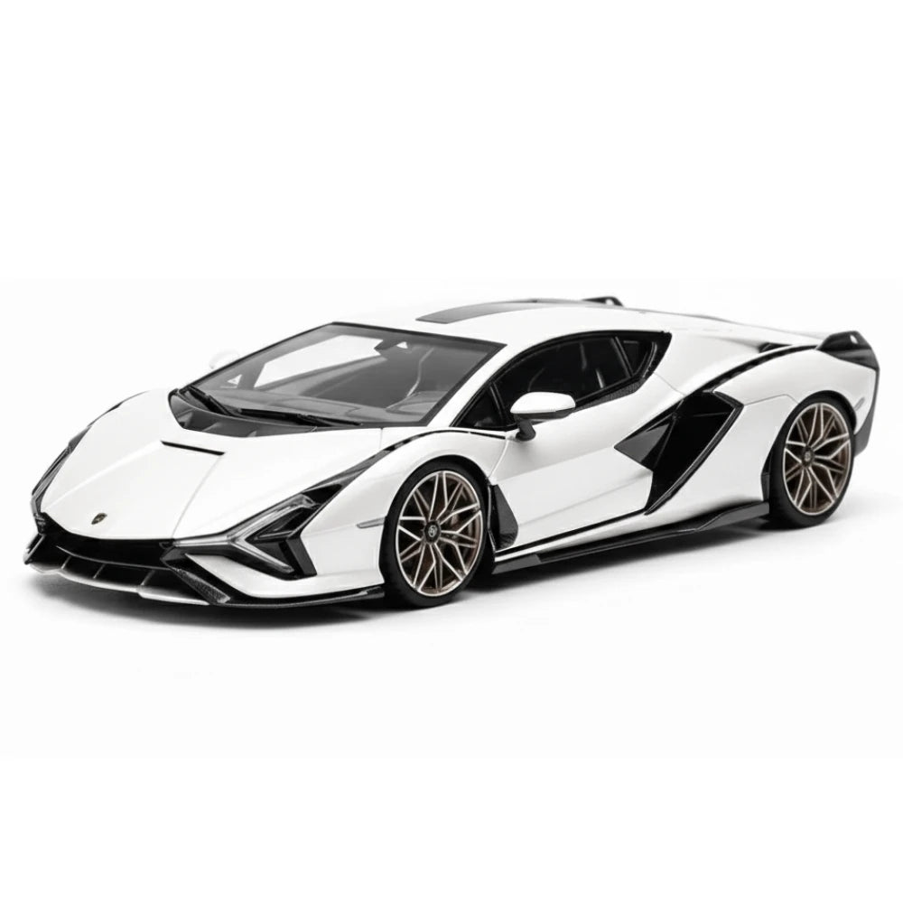 [Make Up] 1:43 Lamborghini 2019 Sian FKP 37 wit modelauto Hars