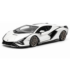 [Make Up] 1:43 Lamborghini 2019 Sian FKP 37 wit modelauto Hars