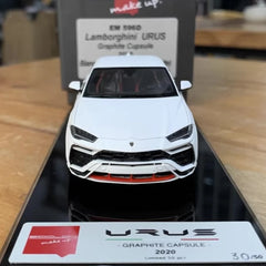[Make Up] 1:43 Lamborghini 2020 Urus Graphite Capsule White Model Car Resin