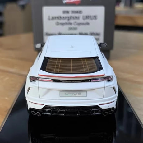 [Make Up] 1:43 Lamborghini 2020 Urus Graphite Capsule White Model Car Resin