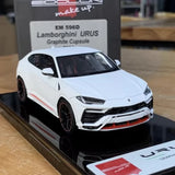 [Make Up] 1:43 Lamborghini 2020 Urus Graphite Capsule White Model Car Resin