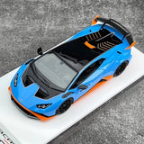 [Make Up] 1:43 Lamborghini 2021 Huracan STO blauw modelauto Hars