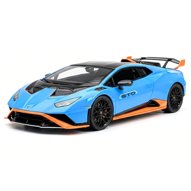 [Make Up] 1:43 Lamborghini 2021 Huracan STO blauw modelauto Hars
