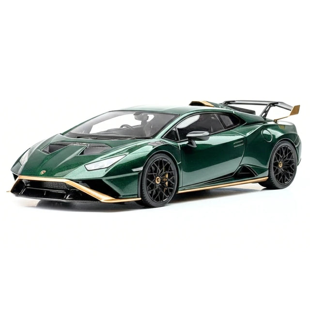 [Make Up] 1:43 Lamborghini 2021 Huracan STO Green Model Car Resin