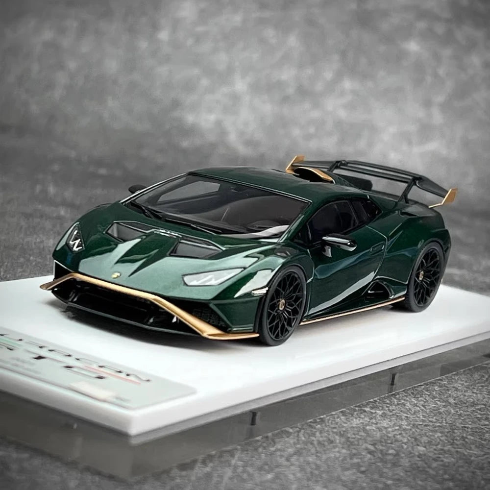[Make Up] 1:43 Lamborghini 2021 Huracan STO Green Model Car Resin