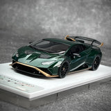 [Make Up] 1:43 Lamborghini 2021 Huracan STO Green Model Car Resin
