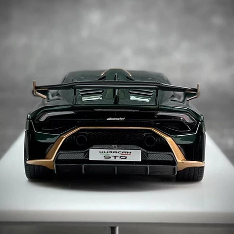 [Make Up] 1:43 Lamborghini 2021 Huracan STO Green Model Car Resin