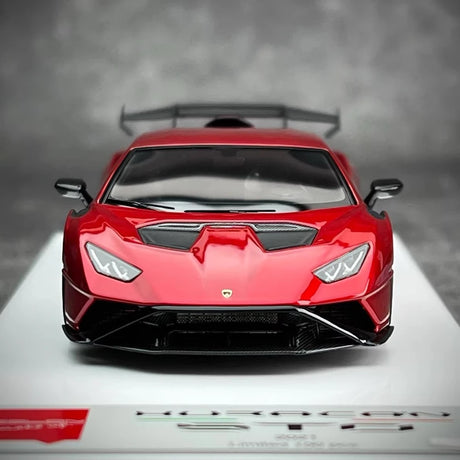 [Make Up] 1:43 Lamborghini 2021 Huracan STO Red Model Car Resin