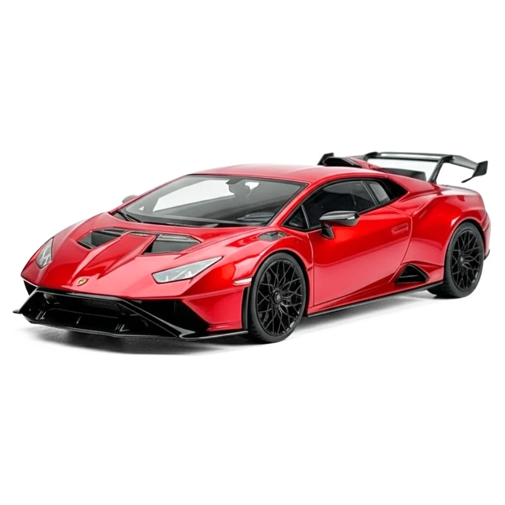 [Make Up] 1:43 Lamborghini 2021 Huracan STO Red Model Car Resin