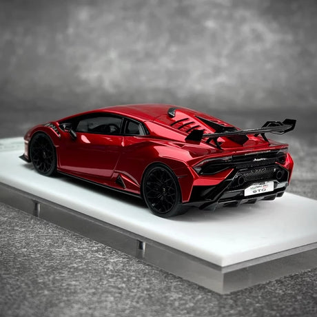 [Make Up] 1:43 Lamborghini 2021 Huracan STO Red Model Car Resin