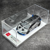 [Make Up] 1:43 Lamborghini 2021 Huracan STO zilver modelauto Hars