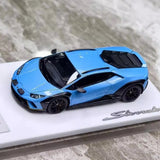 [Make Up] 1:43 Lamborghini 2023 Huracan Sterrato All-Terrain Blue Model Car Resin