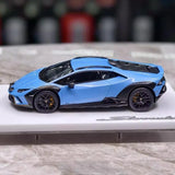 [Make Up] 1:43 Lamborghini 2023 Huracan Sterrato All-Terrain Blue Model Car Resin