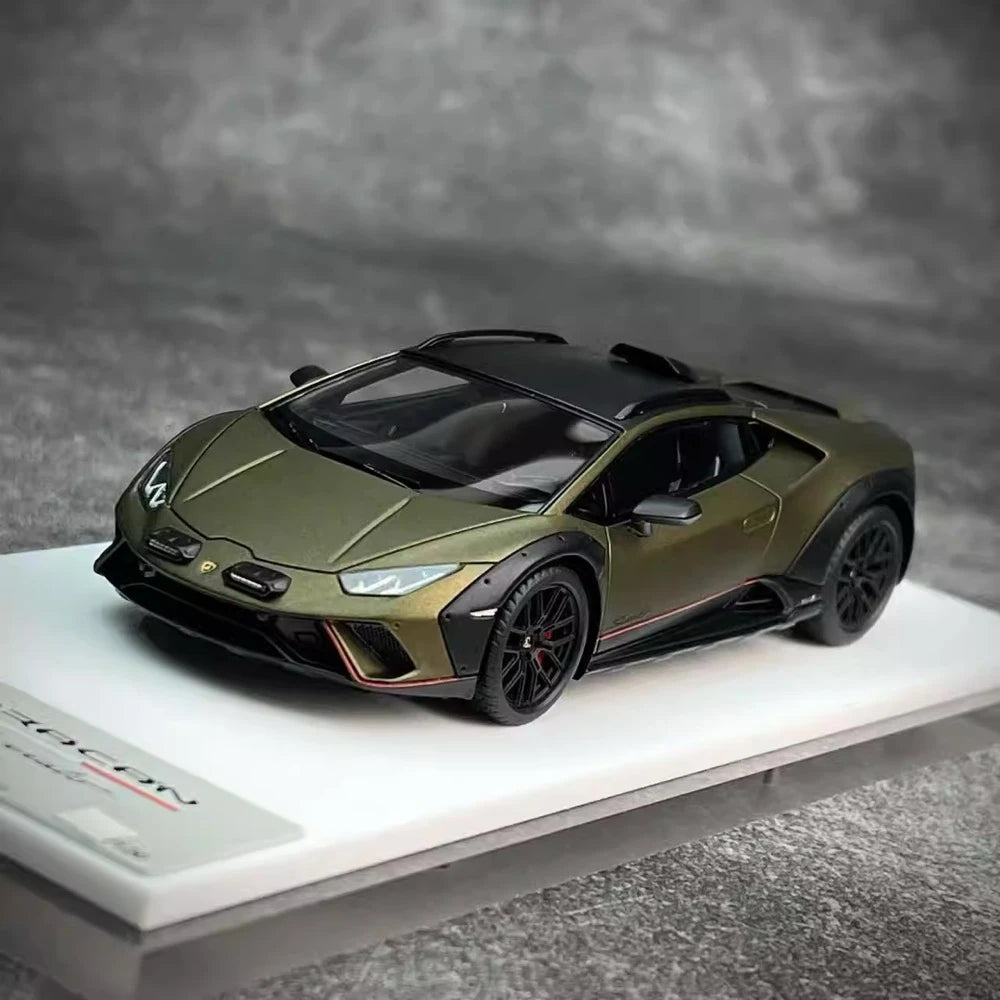 [Make Up] 1:43 Lamborghini 2024 Huracan Sterrato All-Terrain Green Model Car Resin