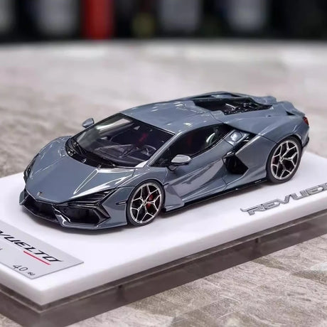 [Make Up] 1:43 Lamborghini 2024 Revuelto Gray Model Car Resin