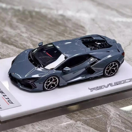 [Make Up] 1:43 Lamborghini 2024 Revuelto Gray Model Car Resin
