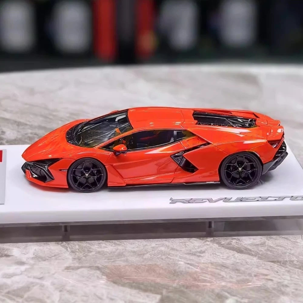 [Make Up] 1:43 Lamborghini 2024 Revuelto Orange Model Car Resin