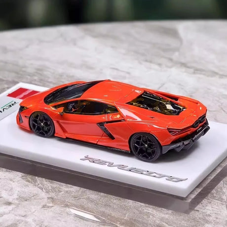 [Make Up] 1:43 Lamborghini 2024 Revuelto Orange Model Car Resin
