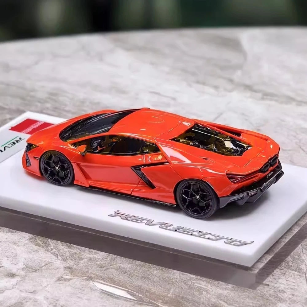 [Make Up] 1:43 Lamborghini 2024 Revuelto Orange Model Car Resin
