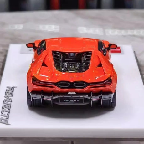 [Make Up] 1:43 Lamborghini 2024 Revuelto Orange Model Car Resin