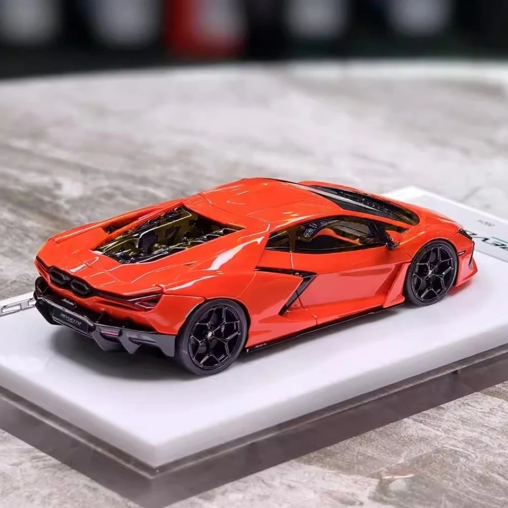 [Make Up] 1:43 Lamborghini 2024 Revuelto Orange Model Car Resin