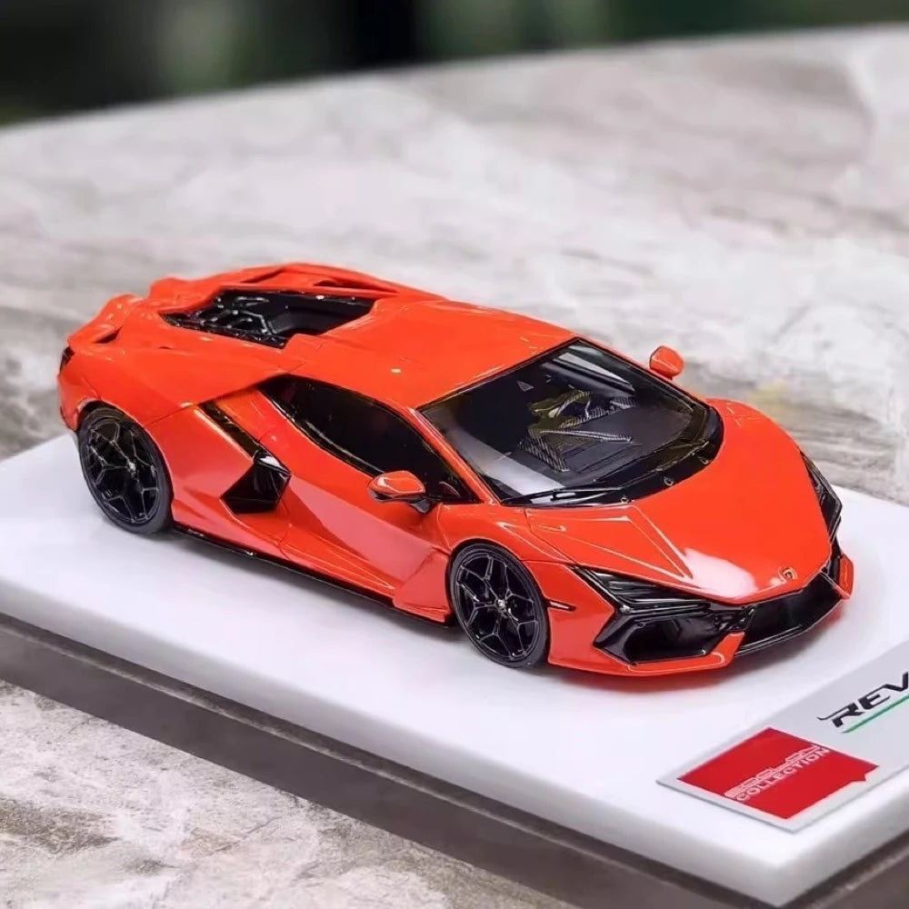 [Make Up] 1:43 Lamborghini 2024 Revuelto Orange Model Car Resin