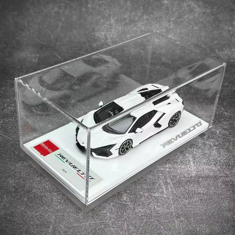 [Make Up] 1:43 Lamborghini 2024 Revuelto White Model Car Resin